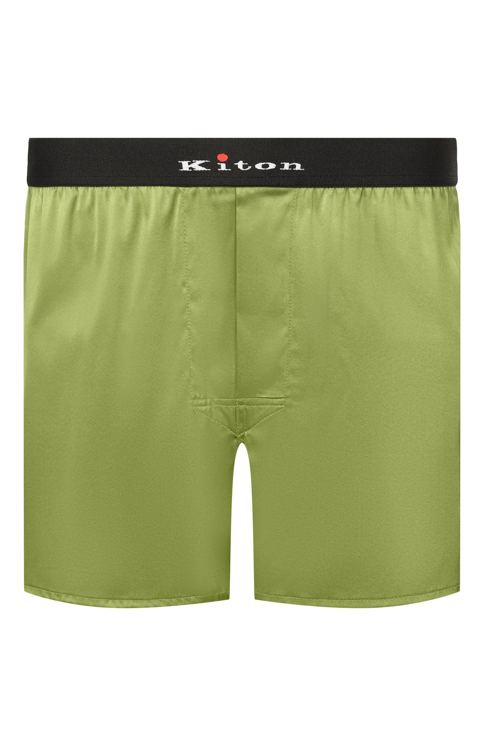 Шелковые боксеры KITON хаки цвета по цене 89950 руб., арт. UNWBX17K0265L, фото 1 Шелковые боксеры KITON, арт. UNWBX17K0265L, фото 1