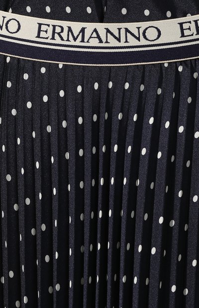 Юбка-миди в горох ERMANNO ERMANNO SCERVINO синего цвета по цене 49950 руб., арт. 44 T GN24 FPP, фото 5 Юбка-миди в горох ERMANNO ERMANNO SCERVINO, арт. 44 T GN24 FPP, фото 5