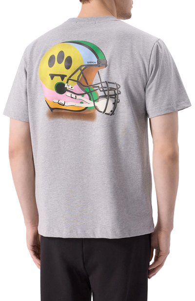 Хлопковая футболка BARROW, арт. S5BWMATH145, фото 4