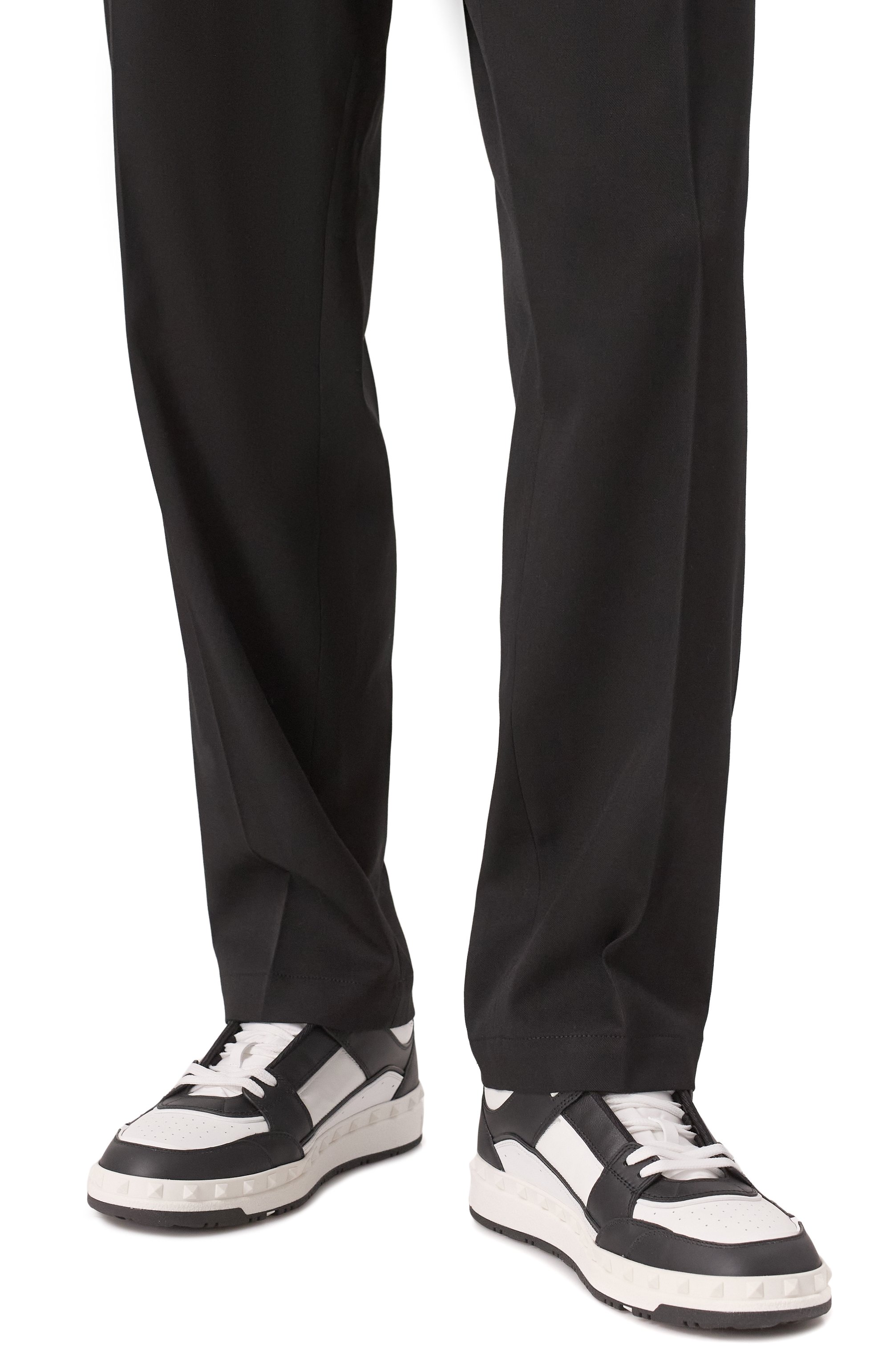 Кожаные кеды freedots VALENTINO, арт. 6Y2S0H43/RDG, фото 3