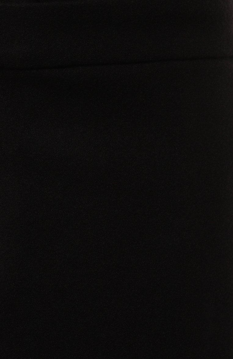 Мужские шерстяные брюки JIL SANDER черного цвета, арт. J47KA0233/J40182 | Фото 5 (Драгоценные камни: Проставлено; Материал сплава: Проставлено; Длина (брюки, джинсы): Стандартные; Материал внешний: Шерсть; Случай: Повседневный; Стили: Минимализм)