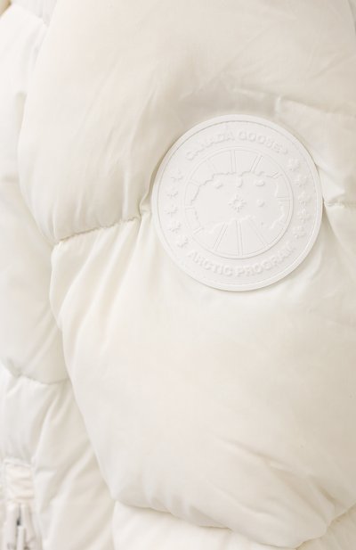 Пуховик CANADA GOOSE белого цвета по цене 146000 руб., арт. 2610LB1, фото 5 Пуховик CANADA GOOSE, арт. 2610LB1, фото 5
