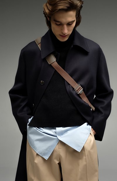 Шерстяная манишка DRIES VAN NOTEN, арт. 212-022208-3703, фото 4