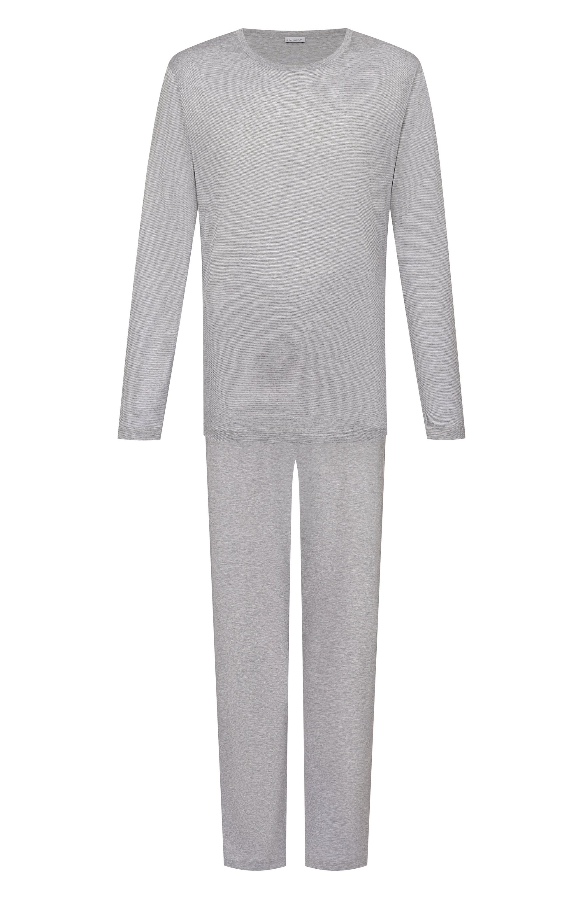 Пижама из хлопка и льна ZIMMERLI, арт. 3443-96050, фото 1