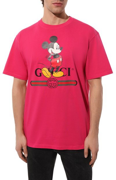 Хлопковая футболка disney x gucci GUCCI, арт. 565806 XJB66, фото 3