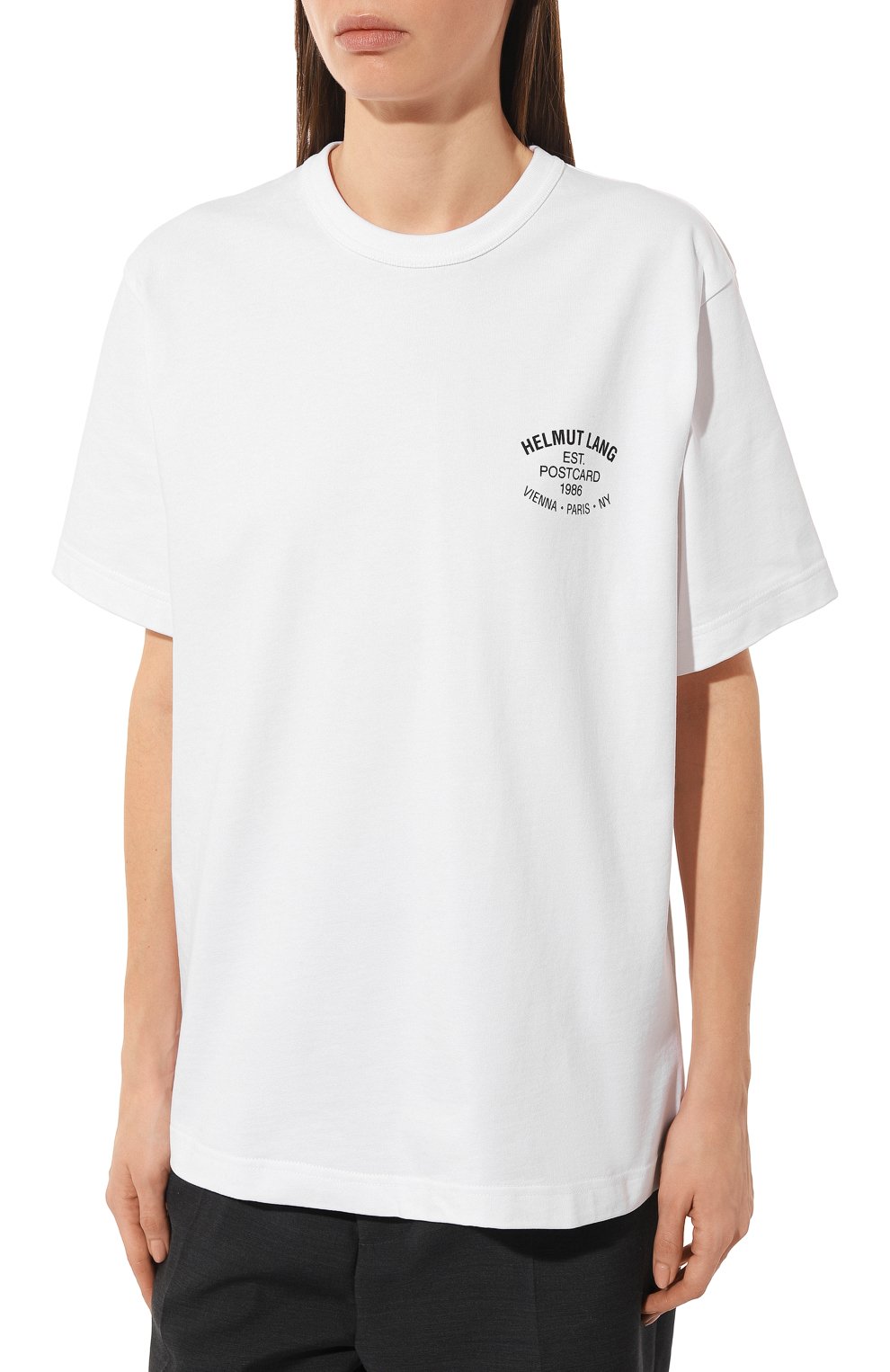 Хлопковая футболка HELMUT LANG, арт. M05HM520, фото 3