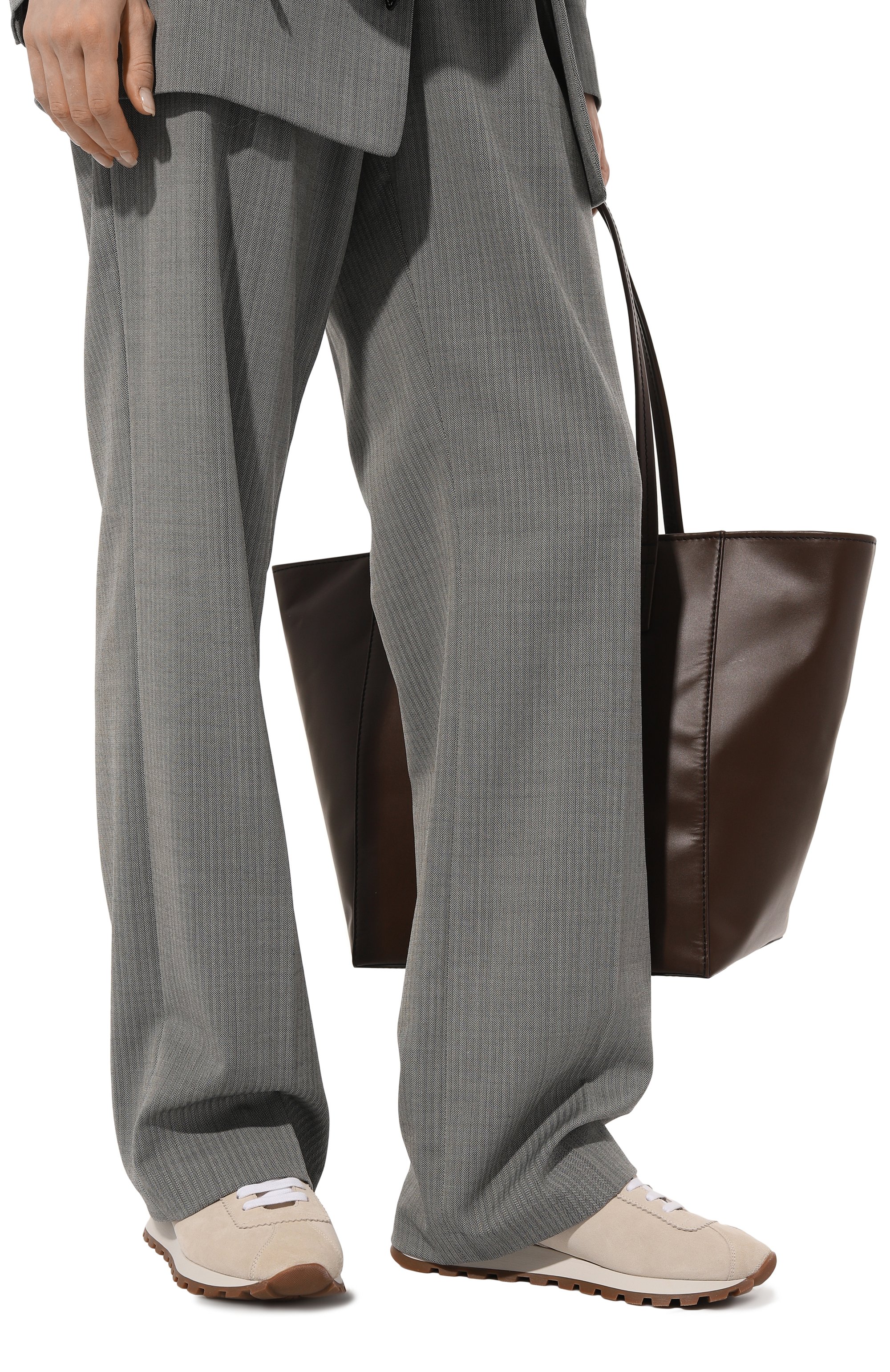 Замшевые кроссовки BRUNELLO CUCINELLI, арт. MZSFGB1117, фото 3