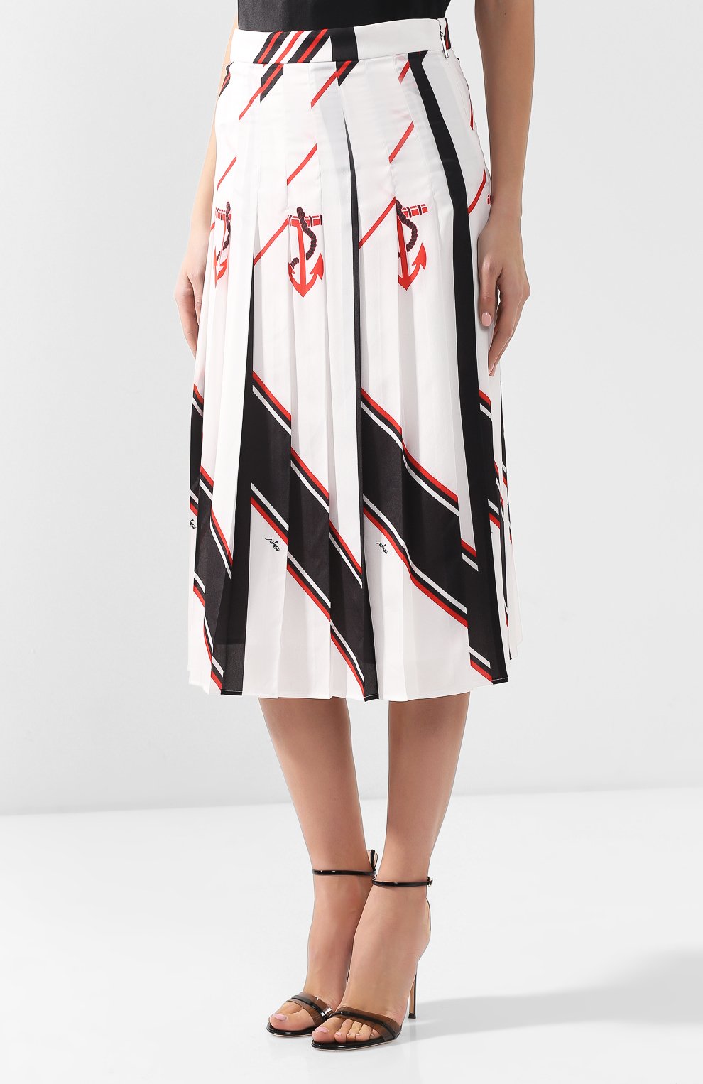 Юбка MSGM разноцветного цвета по цене 49950 руб., арт. 2641MDD35PY 195167, фото 3 Юбка MSGM, арт. 2641MDD35PY 195167, фото 3