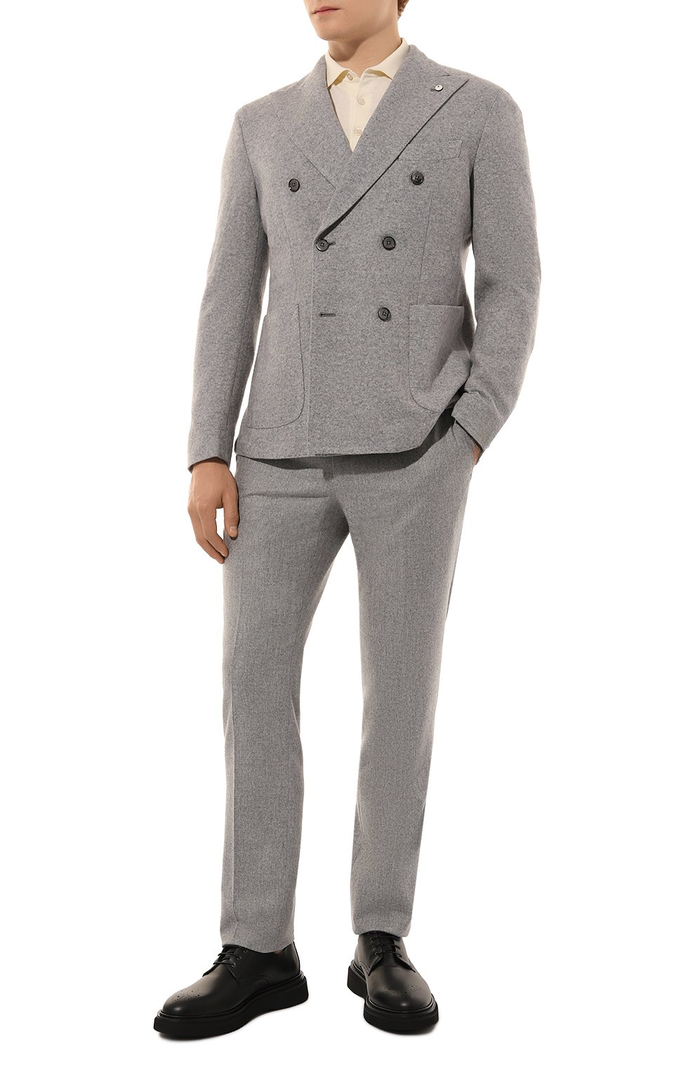 Кожаные дерби CAMERLENGO черного цвета по цене 43950 руб., арт. 16714/NER0, фото 2 Кожаные дерби CAMERLENGO, арт. 16714/NER0, фото 2