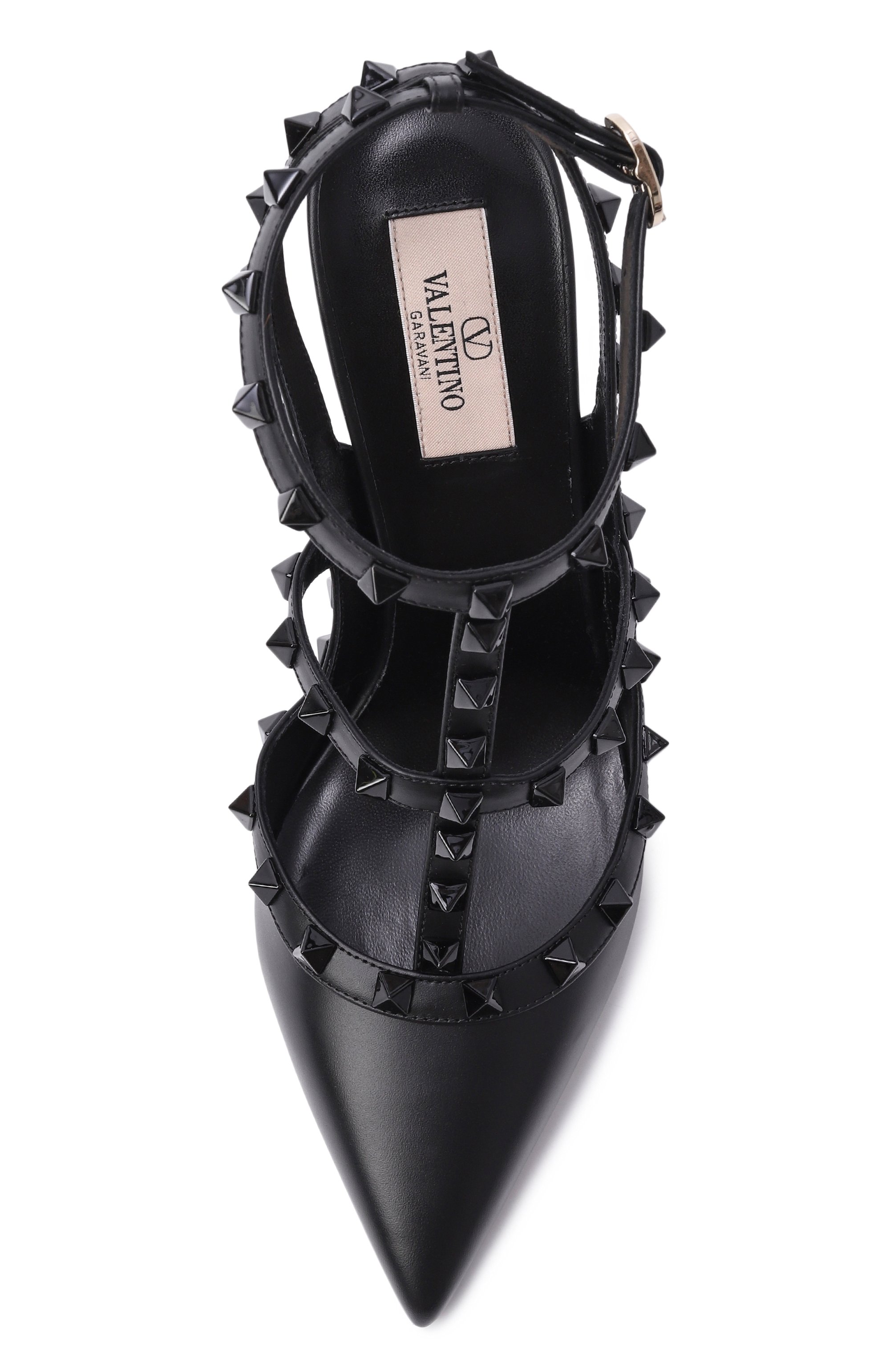 Кожаные туфли rockstud 100 VALENTINO, арт. 8W2S0393/VB8, фото 6