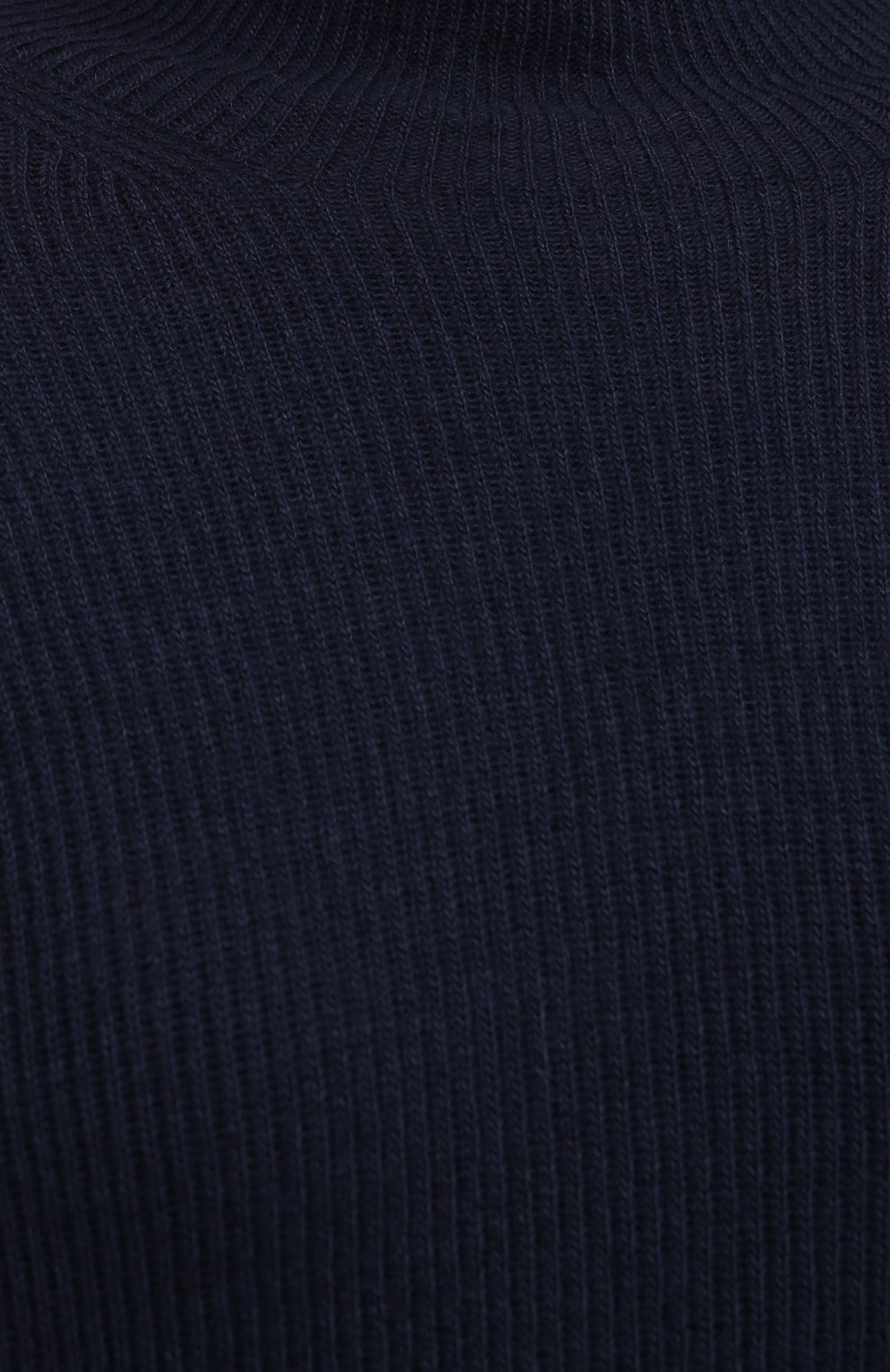 Пуловер NANUSHKA темно-синего цвета по цене 35650 руб., арт. PIPPA_NAVY_RECYCLED CASHMERE KNIT, фото 5 Пуловер NANUSHKA, арт. PIPPA_NAVY_RECYCLED CASHMERE KNIT, фото 5