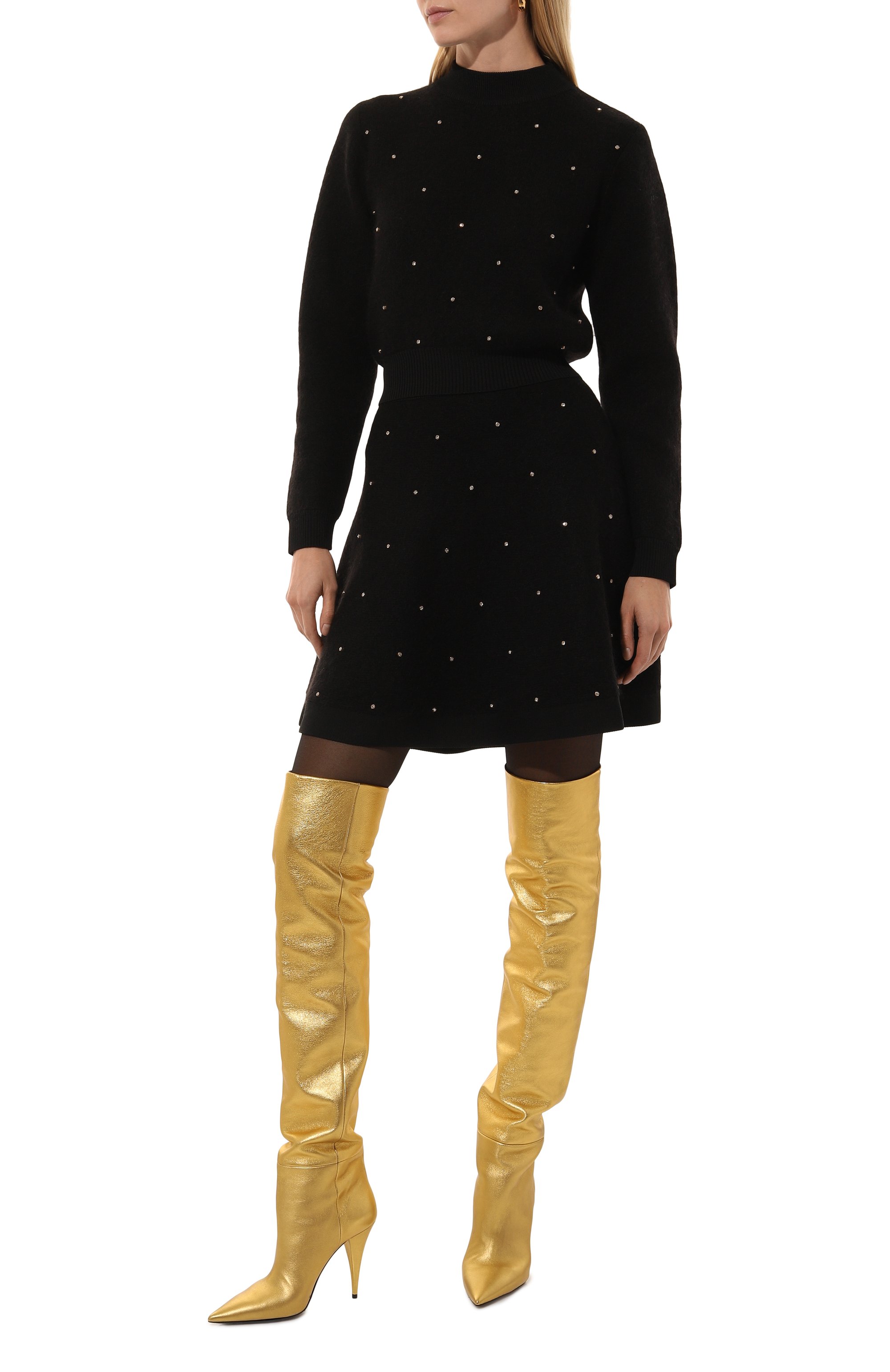 Юбка из шерсти и вискозы NINA RICCI, арт. 24AMJU007/ML0559, фото 2