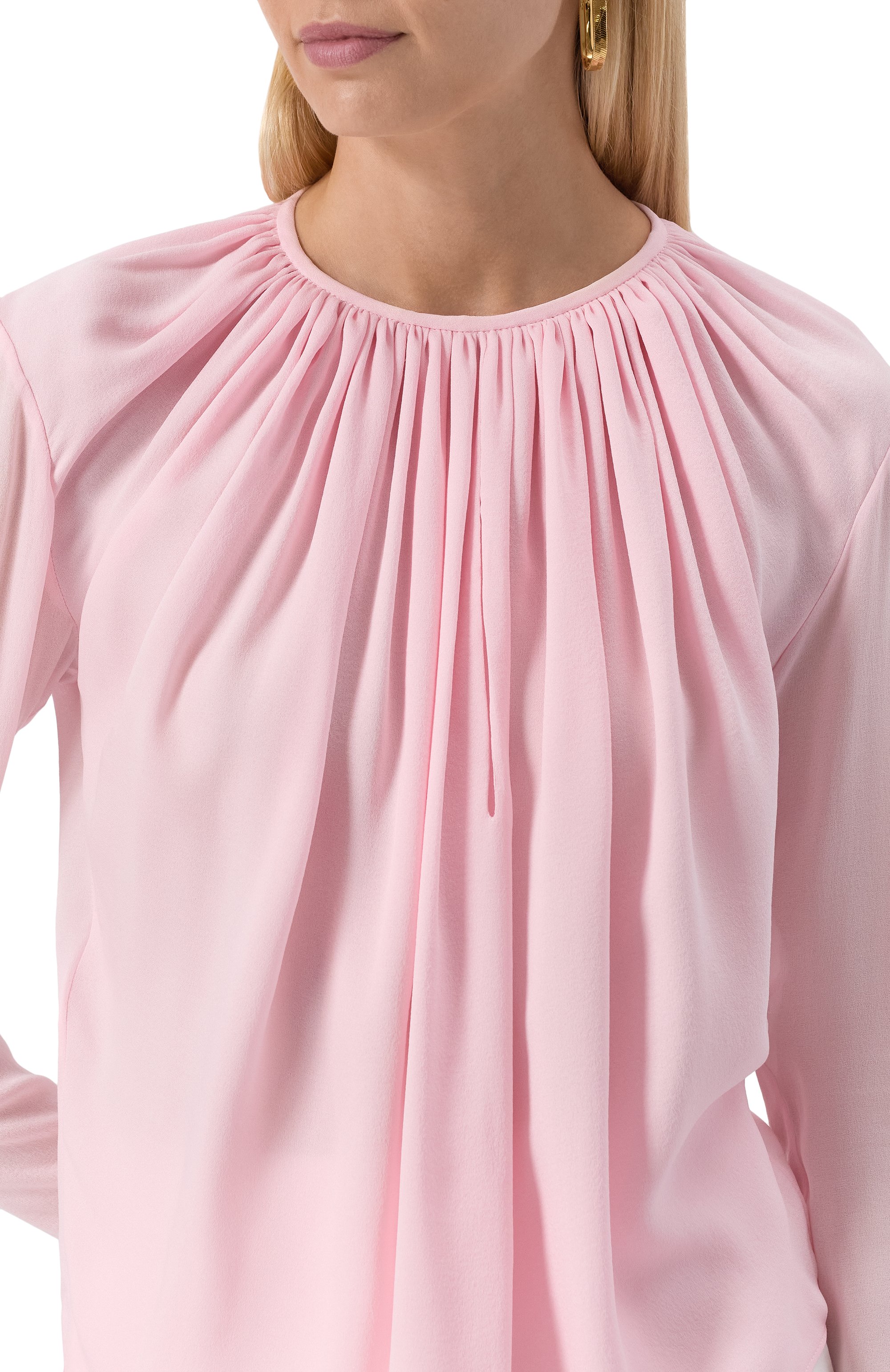 Шелковая блузка GIAMBATTISTA VALLI, арт. 25FWPVTE1101/59SAB, фото 5