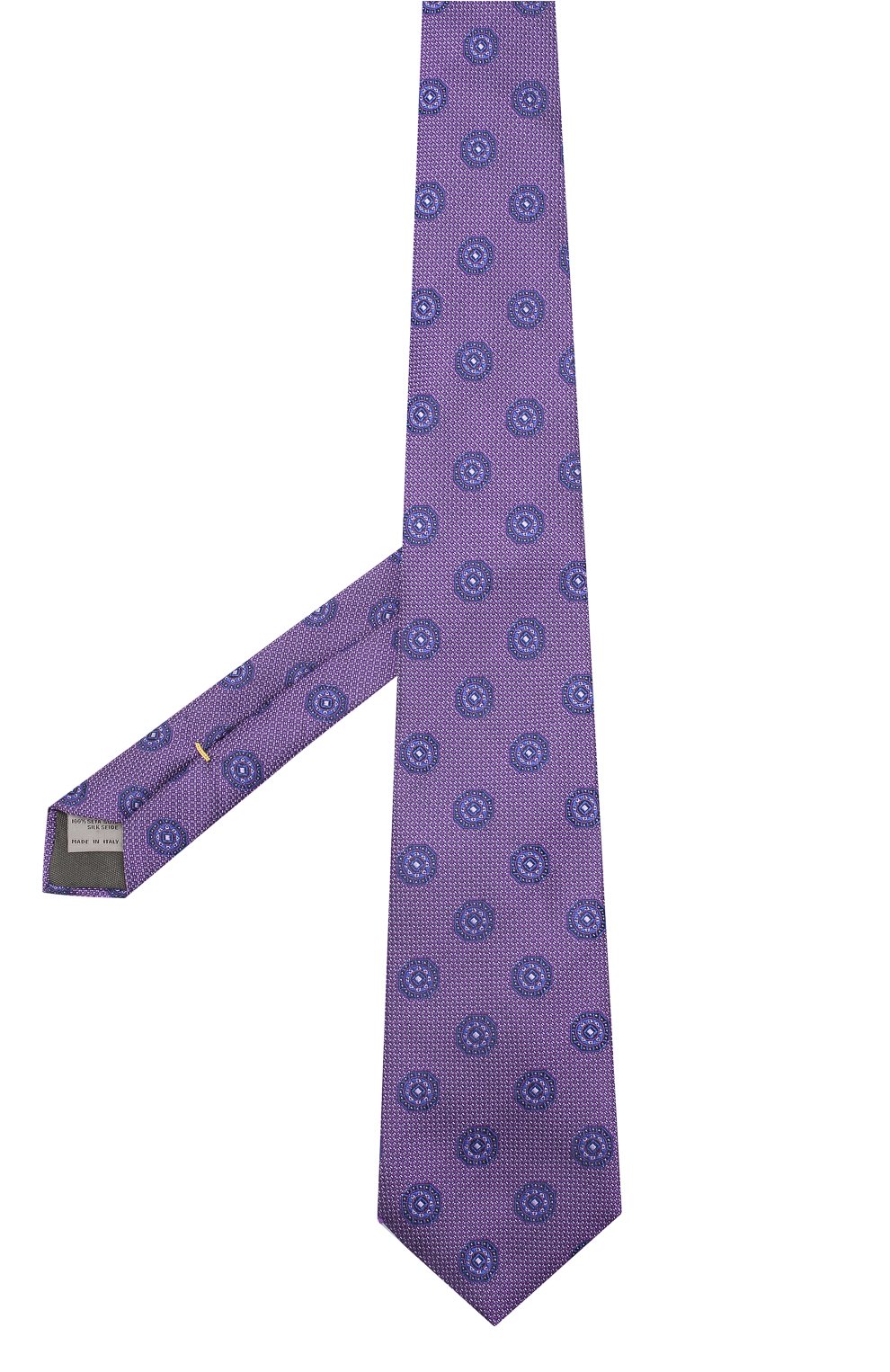 Шелковый галстук CANALI фиолетового цвета по цене 10600 руб., арт. 18/HJ02323, фото 2 Шелковый галстук CANALI, арт. 18/HJ02323, фото 2