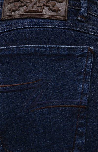 Джинсы ZILLI синего цвета по цене 113000 руб., арт. MCW-00090-JAC01/R001, фото 5 Джинсы ZILLI, арт. MCW-00090-JAC01/R001, фото 5