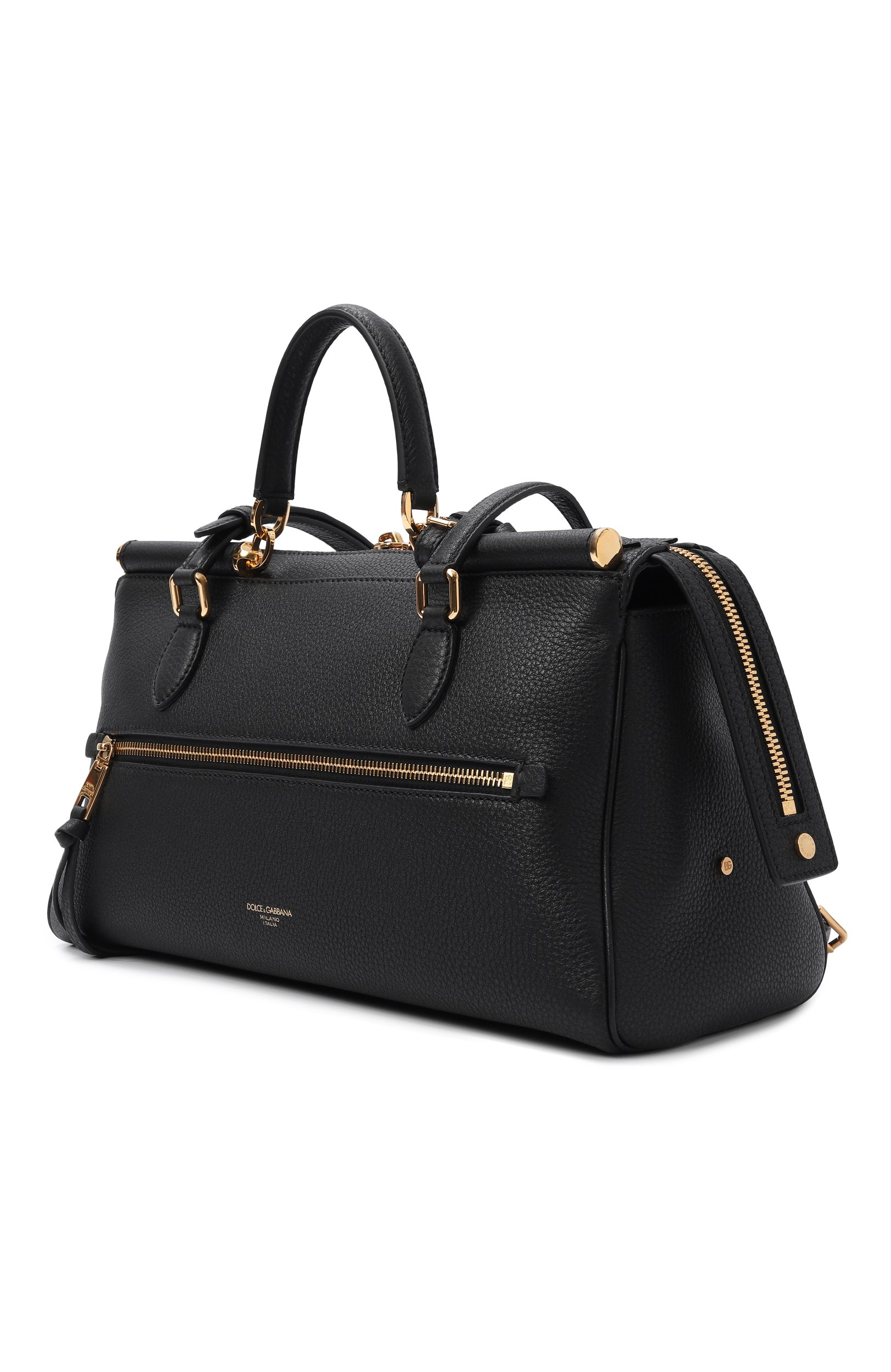 Сумка vittoria DOLCE & GABBANA черного цвета по цене 357500 руб., арт. BB7844/A0841, фото 4 Сумка vittoria DOLCE & GABBANA, арт. BB7844/A0841, фото 4