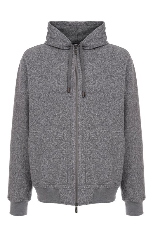 Кардиган из хлопка и шерсти Capobianco 19M409.FS00./58 Серый 19M409.FS00./58