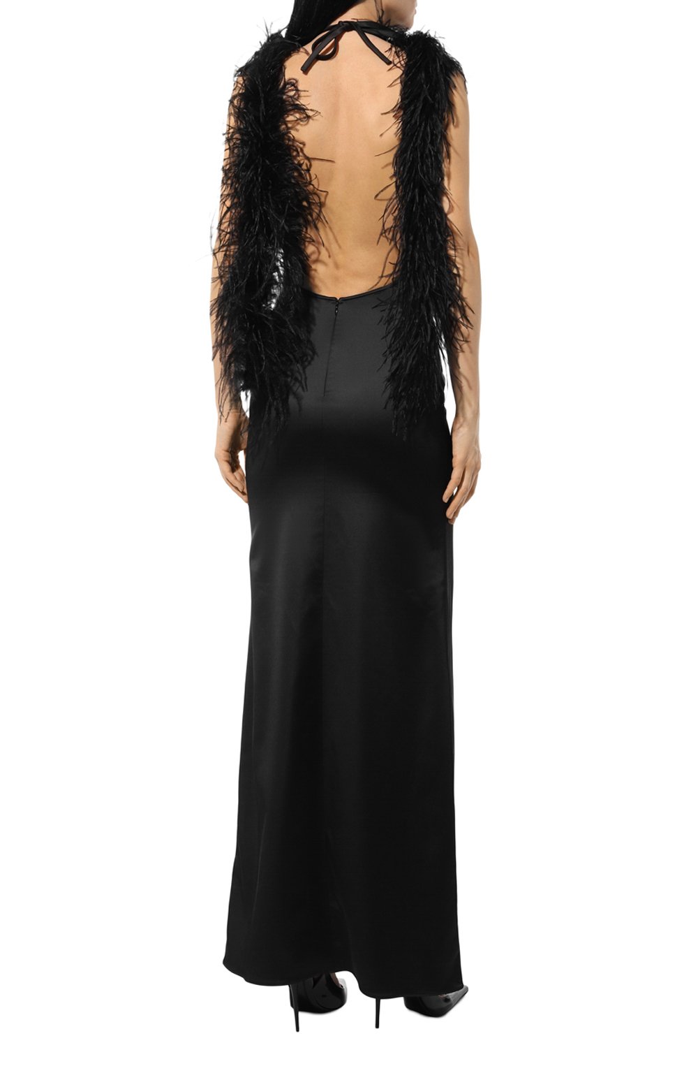 Платье GIUSEPPE DI MORABITO черного цвета по цене 83950 руб., арт. 02PSLD101P 02109, фото 4 Платье GIUSEPPE DI MORABITO, арт. 02PSLD101P 02109, фото 4