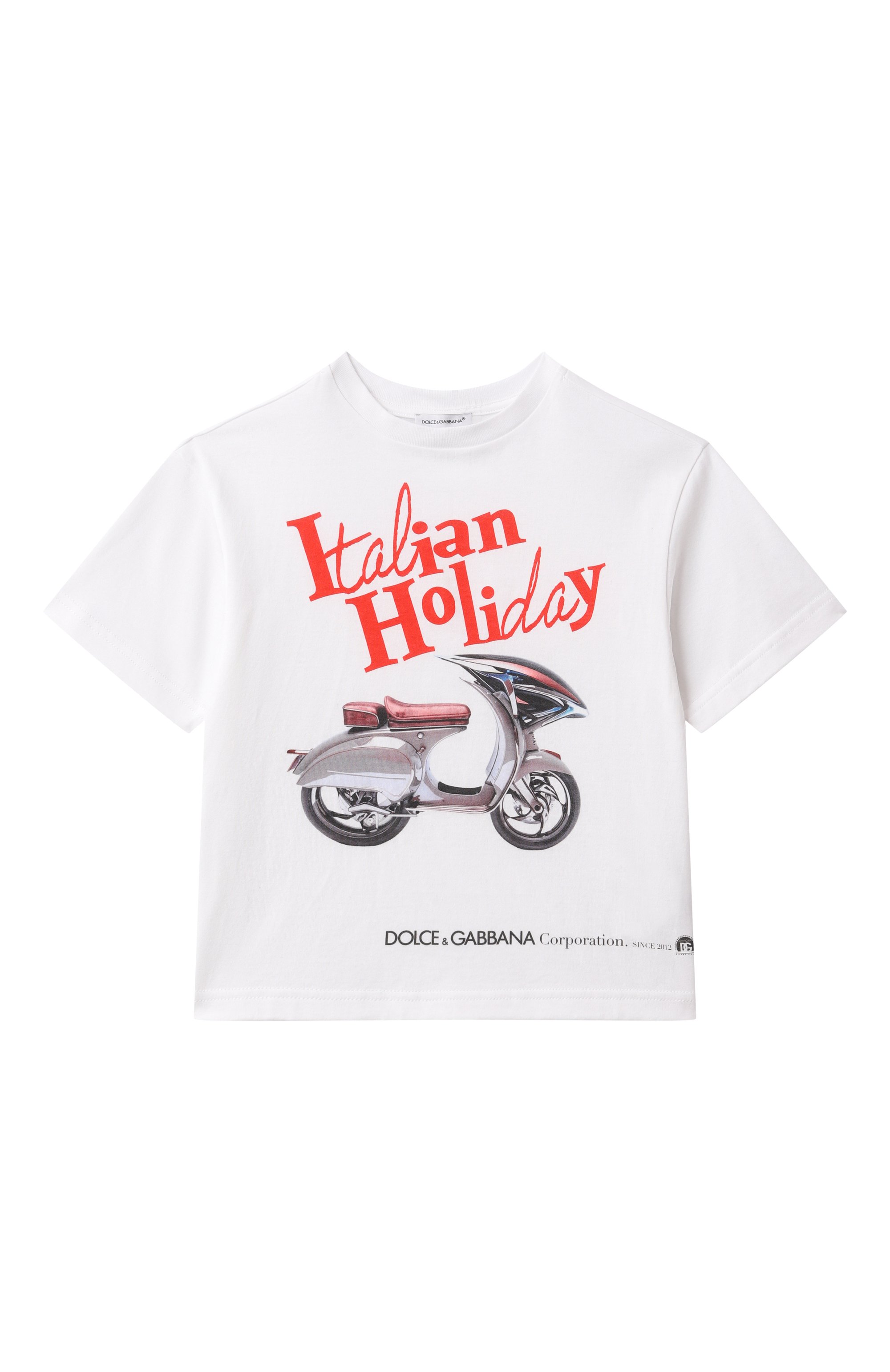 Хлопковая футболка DOLCE & GABBANA, арт. L4JTHV/G7050/8-14, фото 1