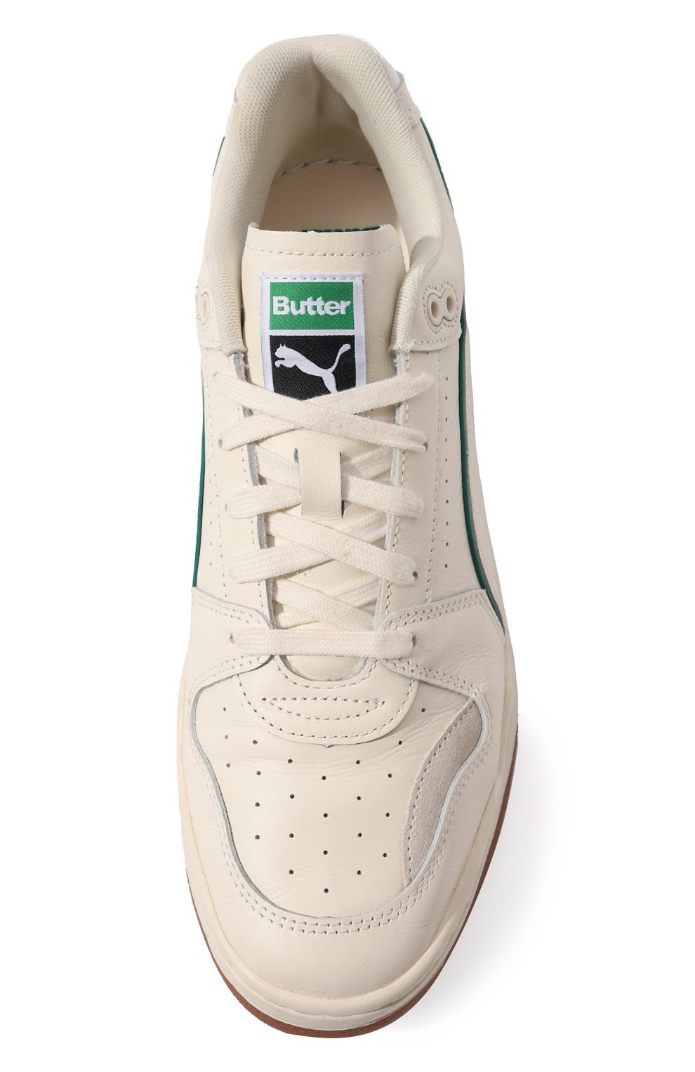 Кожаные кеды puma x butter goods slipstream lo PUMA кремового цвета по цене 13490 руб., арт. 38178701, фото 6 Кожаные кеды puma x butter goods slipstream lo PUMA, арт. 38178701, фото 6