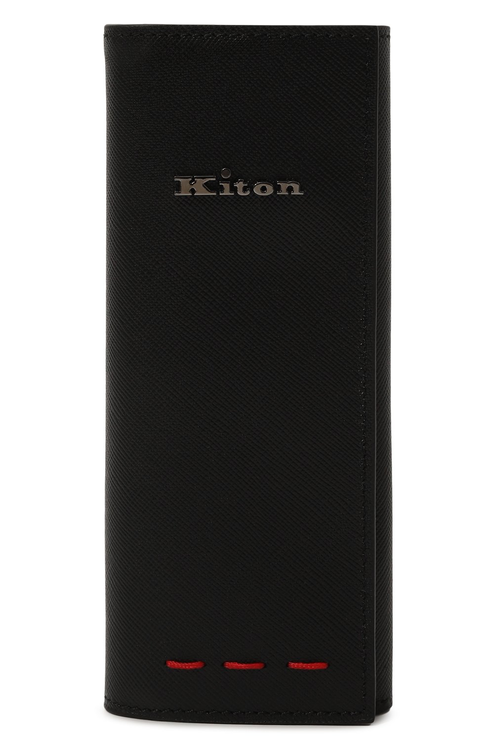 Кожаный футляр для ручки KITON черного цвета по цене 52750 руб., арт. UPEA029N0108601, фото 1 Кожаный футляр для ручки KITON, арт. UPEA029N0108601, фото 1