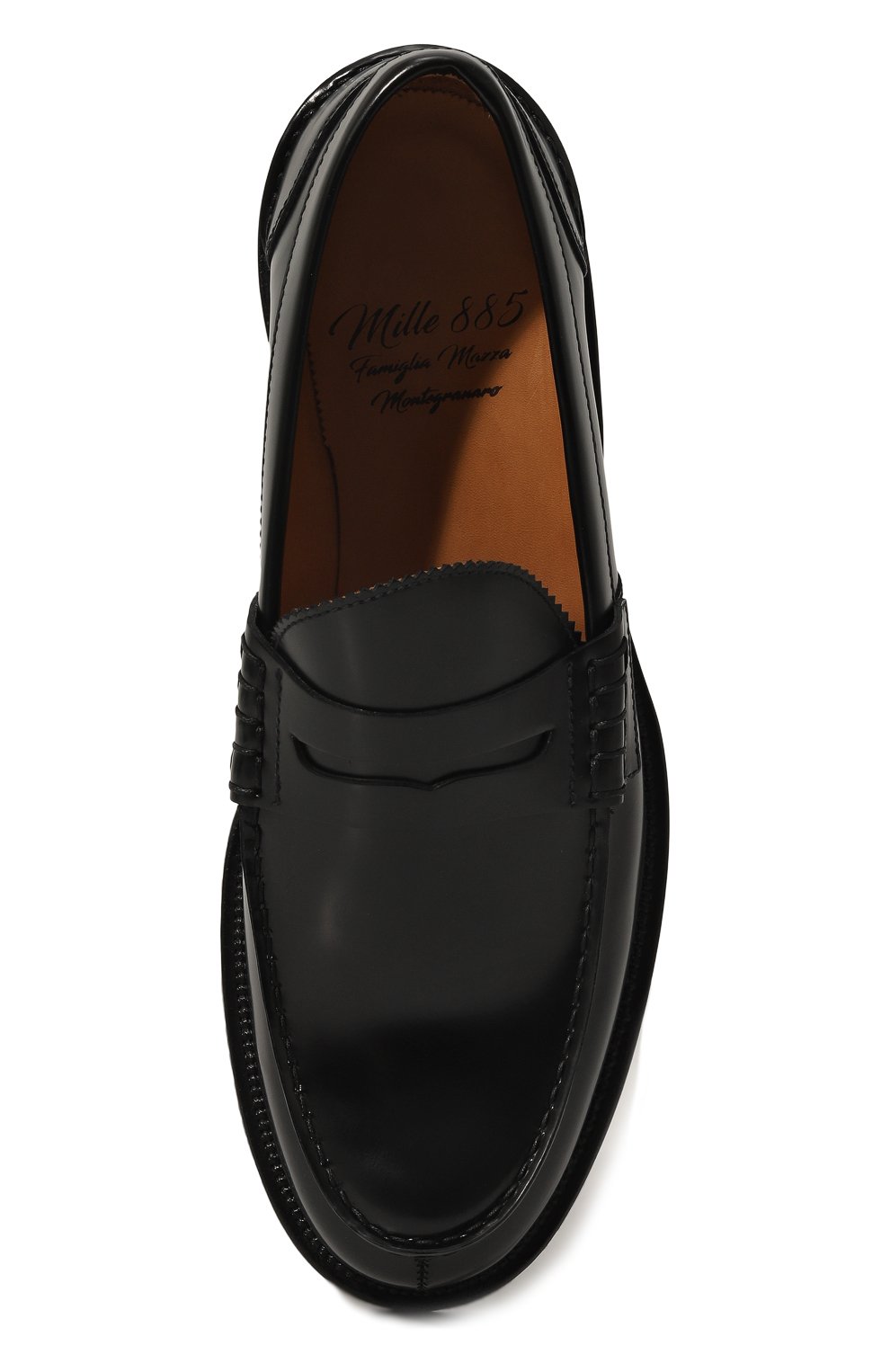 Кожаные пенни-лоферы MILLE 885, арт. C0LLEGE REAL, фото 6