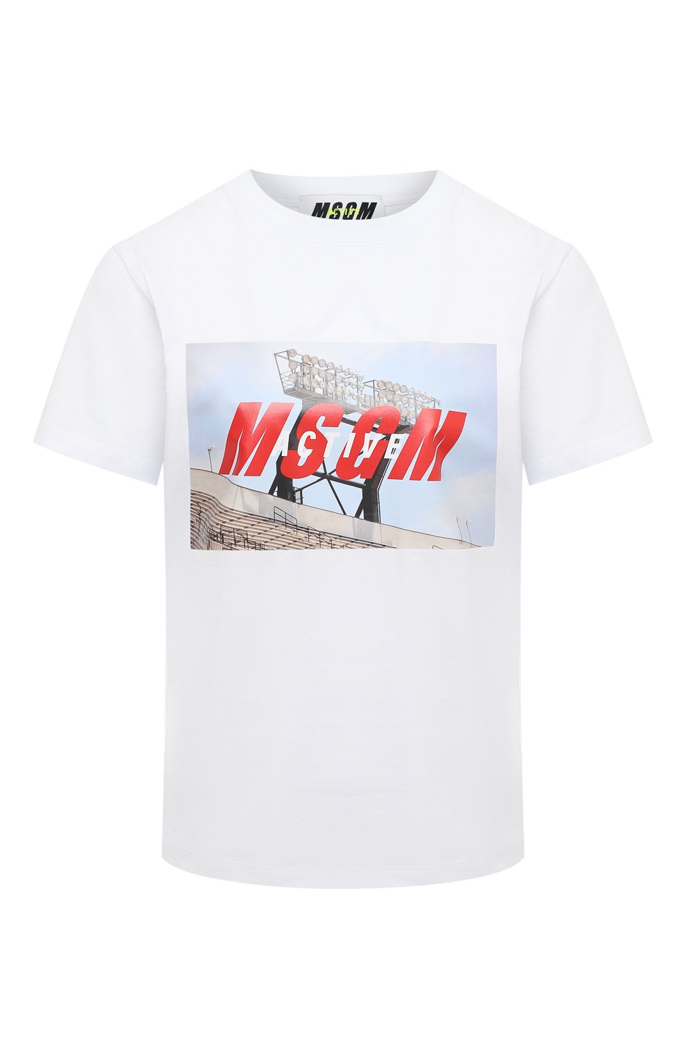 Хлоп ковая футболка MSGM, арт. 2945MDM23 207648, фото 1