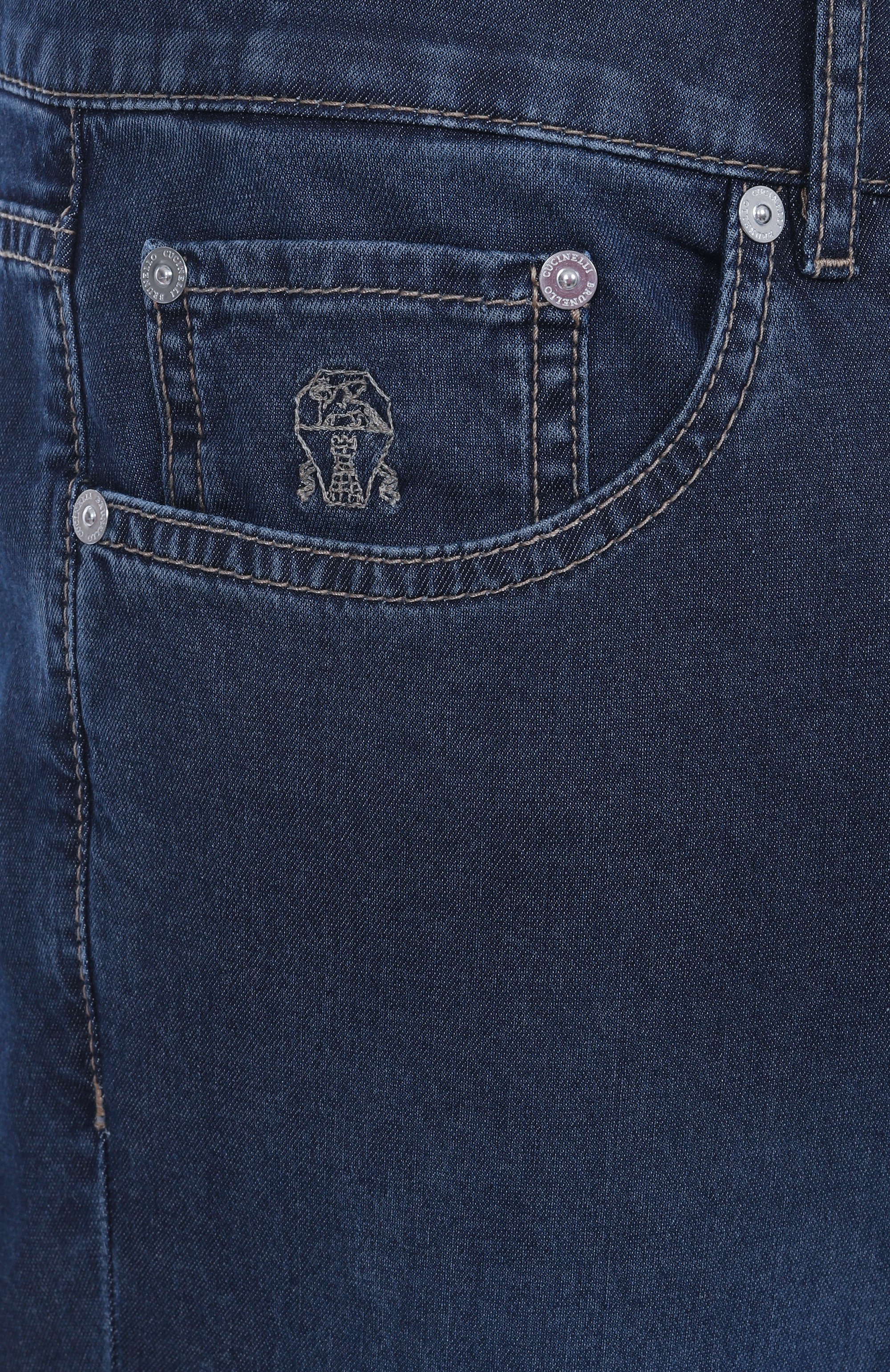 Джинсы traditional fit BRUNELLO CUCINELLI, арт. M238PB3210, фото 6