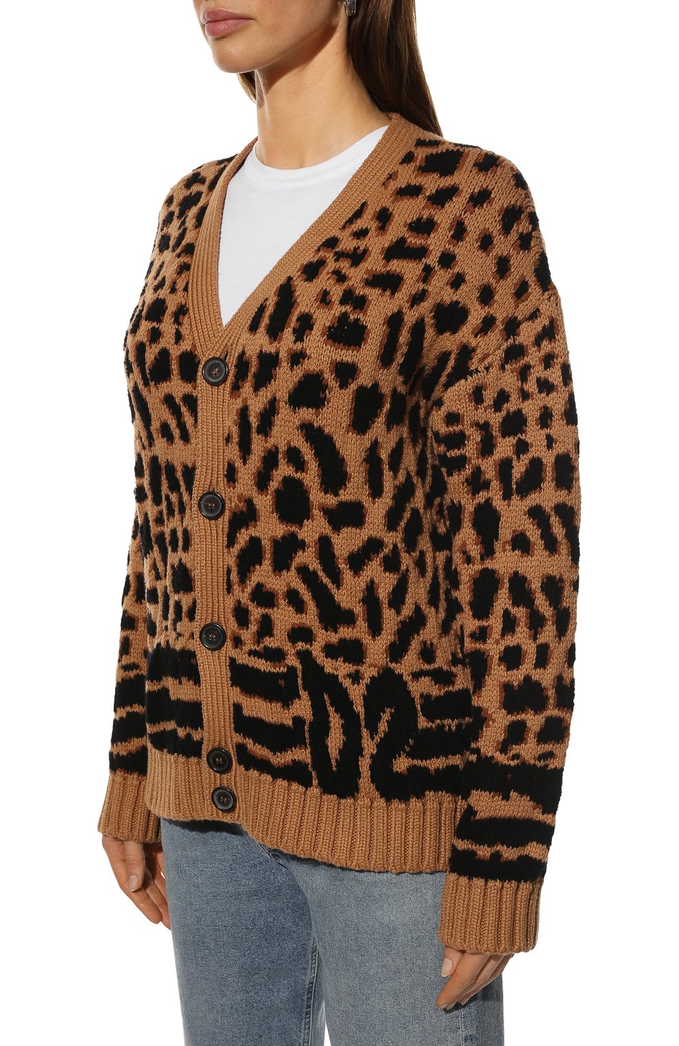 Кардиган из хлопка и шерсти DSQUARED2, арт. S75HA1099/S17928, фото 3