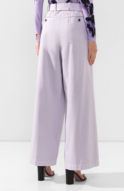 Хлопковые брюки DRIES VAN NOTEN, арт. 192-30942-8288, фото 4