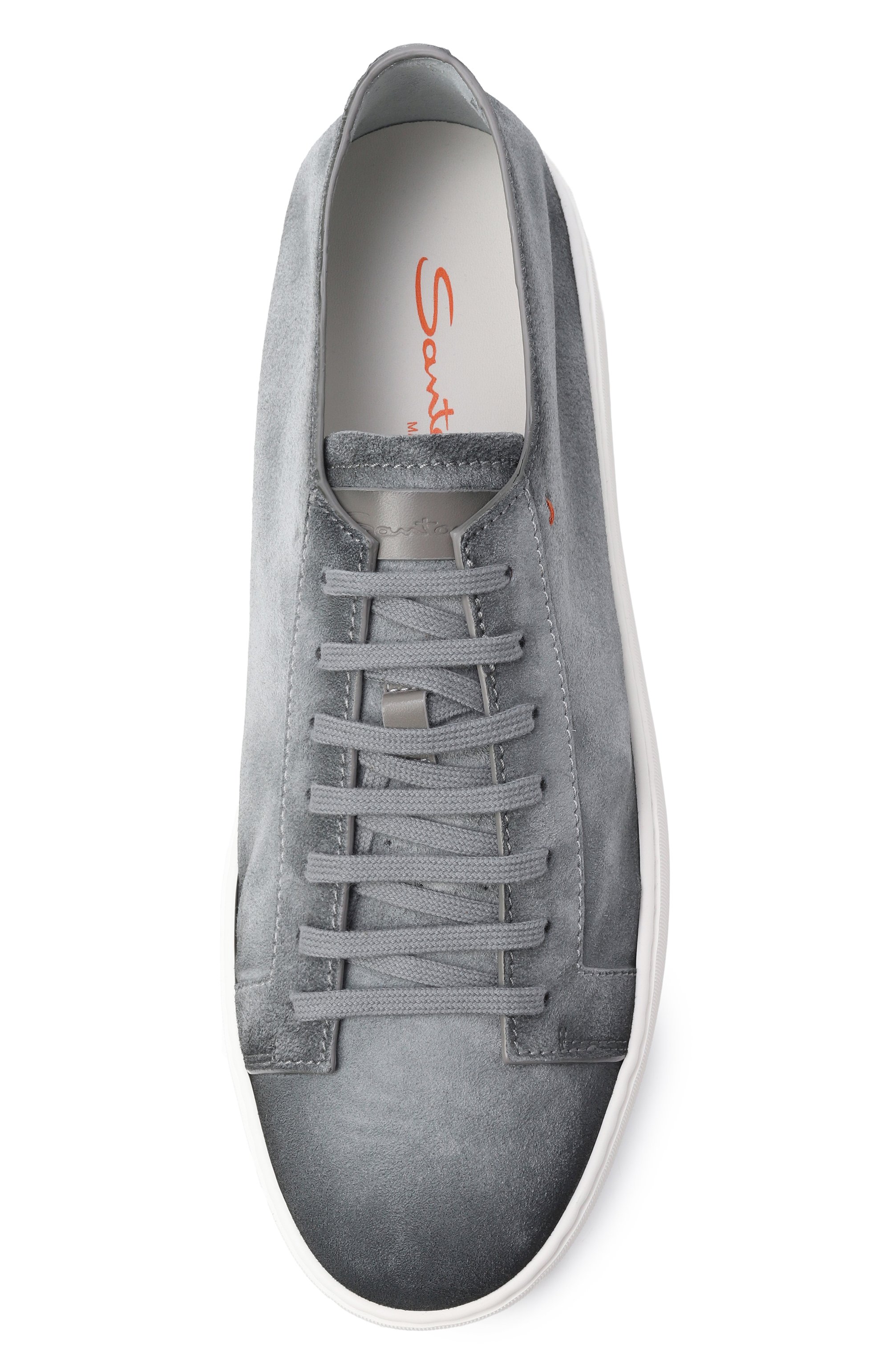 Замшевые кеды cleanic SANTONI, арт. MBCG21571BARTA0L, фото 5