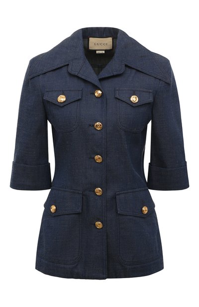 Хлопковый жакет GUCCI, арт. 644532 XDBJ8, фото 1