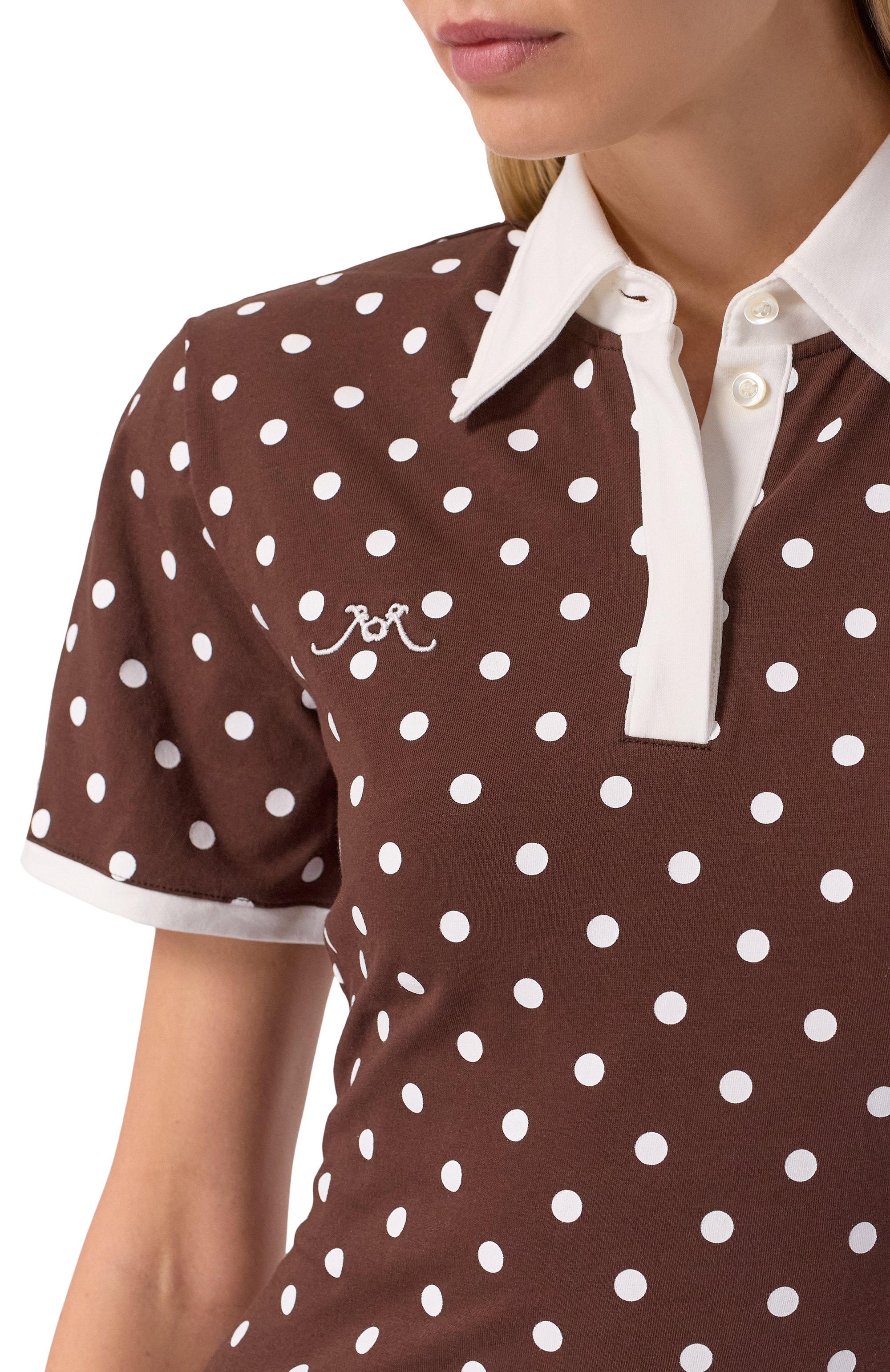 Хлопковое поло ROWEN ROSE, арт. RR_J111, фото 5