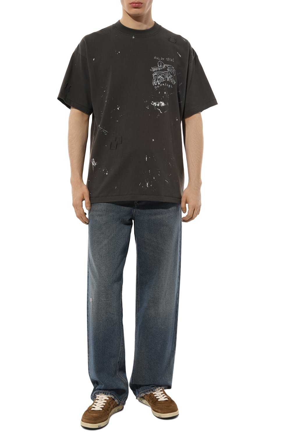 Хлопковая футболка DOMREBEL, арт. M MAL T-SHIRT/TSHIRT, фото 2