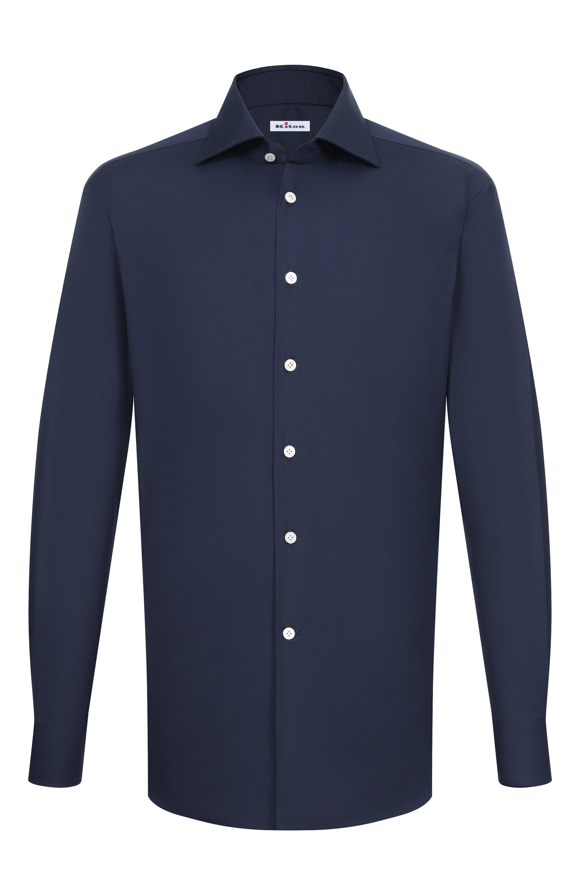 Хлопковая сорочка KITON, арт. UCCH0943204_UCCH0943206, фото 1