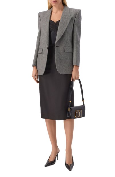 Сумка TOM FORD черного цвета по цене 320000 руб., арт. L1261EM0-LCL058/MG, фото 3 Сумка TOM FORD, арт. L1261EM0-LCL058/MG, фото 3