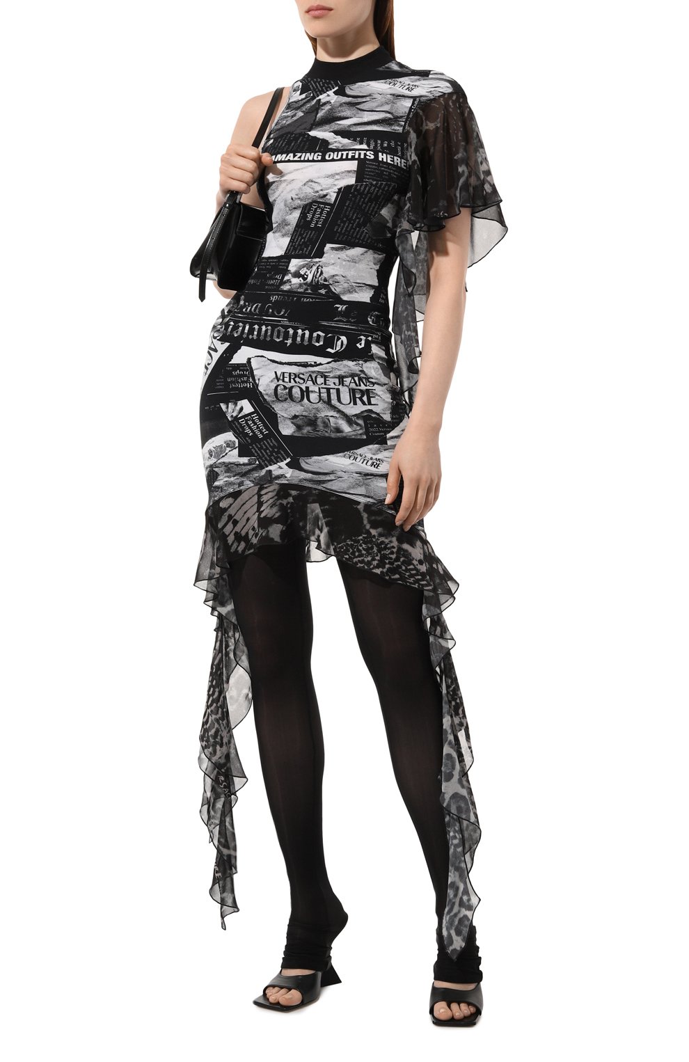 Хлопковое платье VERSACE JEANS COUTURE, арт. 76HA09D7/JS293, фото 2