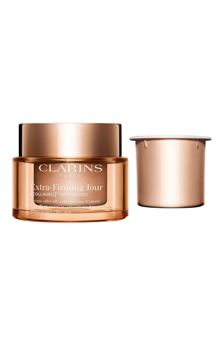 Регенерирующий дневной крем для сухой кожи extra-firming (50ml) CLARINS бесцветного цвета, арт. 80110134 | Фото 4 (Тип продукта: Кремы; Региональные ограничения белый список (Axapta Mercury): Не проставлено; Косметика кросс-кт: Антивозрастной уход; Нос: Не проставлено; Назначение: Для лица)