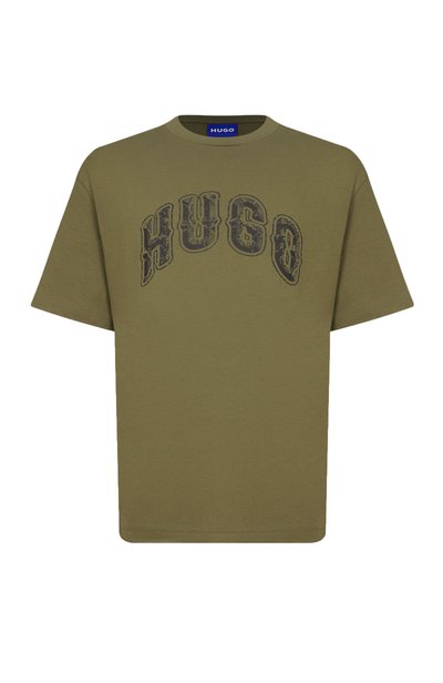 Мужская хлопковая футболка HUGO BLUE, арт. 50566041