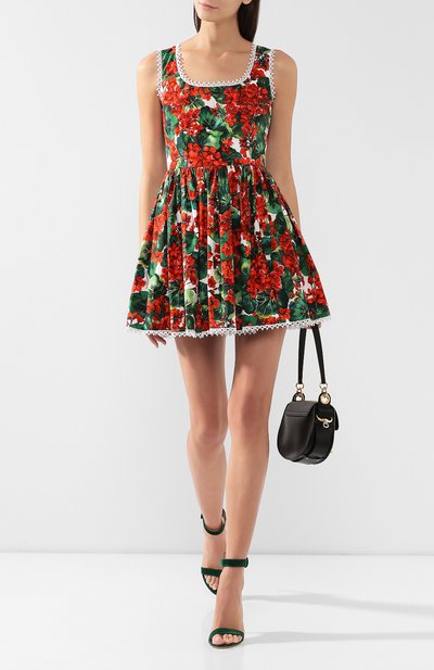 Хлопковое платье DOLCE & GABBANA, арт. F68B1T/HS5CL, фото 2