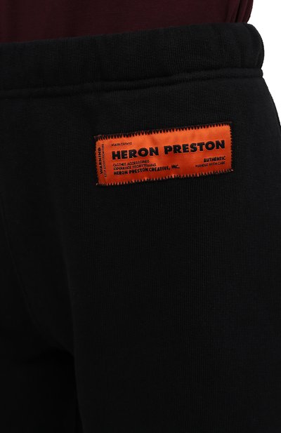 Хлопковые джоггеры HERON PRESTON, арт. HWCH003C99JER0011001, фото 5