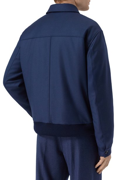 Бомбер из шерсти и кашемира KITON, арт. UW2233V0426H02, фото 4