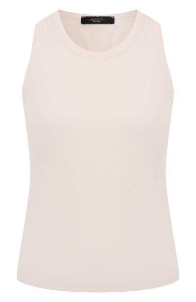 Женский хлопковая майка WEEKEND MAX MARA, арт. MATASSA