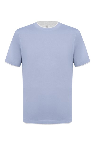 Хлопковая футболка BRUNELLO CUCINELLI, арт. M0B137427, фото 1