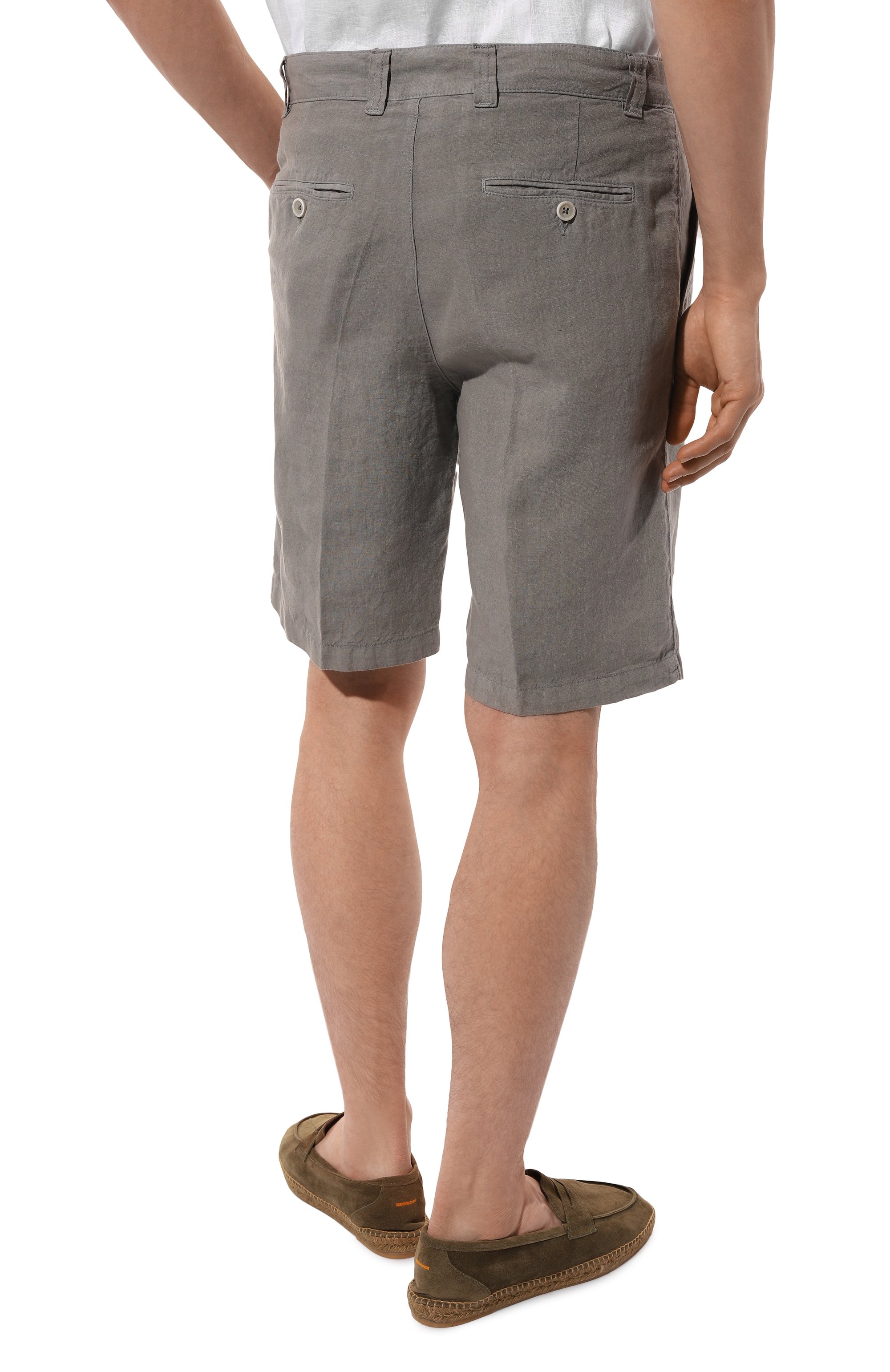 Льняные шорты 120% LINO, арт. 32ALIM2137/0253/000, фото 4