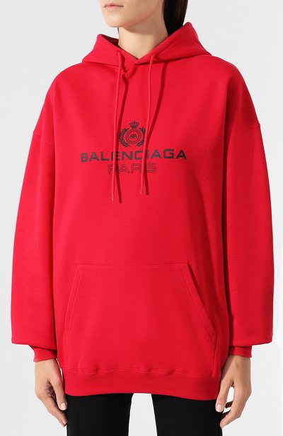 Хлопковое худи BALENCIAGA, арт. 578135/TGV70, фото 3