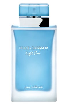 Парфюмерная вода light blue eau intense (50ml) DOLCE & GABBANA бесцветного цвета, арт. 8057971181346 | Фото 1 (Тип аромата: Цветочный, Фруктовый; Региональные ограничения белый список (Axapta Mercury): Не проставлено; Нос: Не проставлено; Тип продукта - парфюмерия: Парф�юмерная вода; Ограничения доставки: flammable)