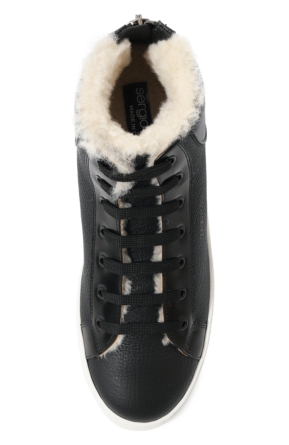 Кожаные кеды sr1 addict SERGIO ROSSI, арт. B10920/MFL259, фото 6