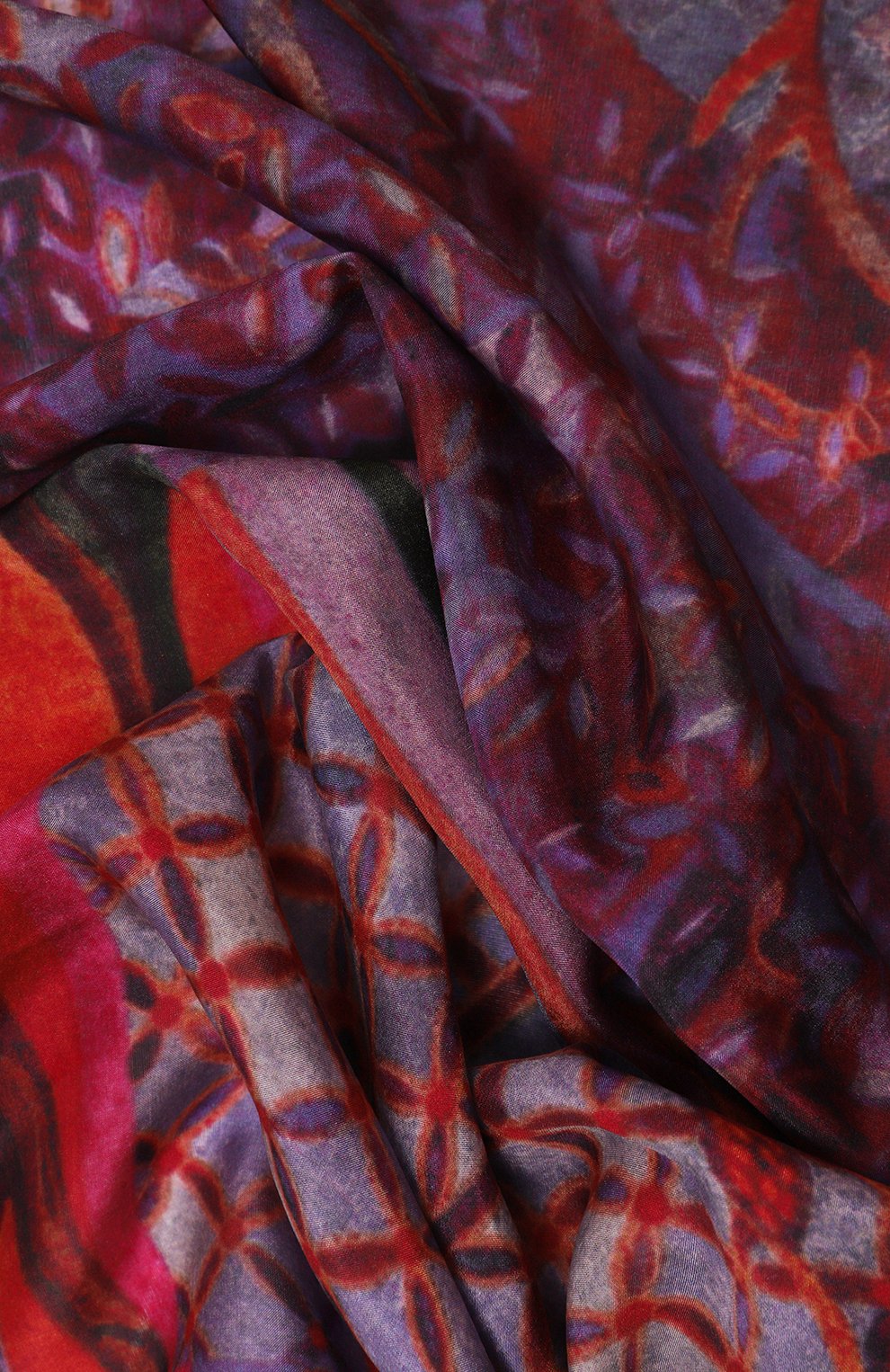 Шелковый платок сефарды GOURJI, арт. T24SEF7R, фото 3