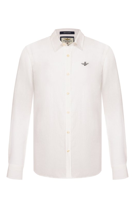 Льняная рубашка Aeronautica Militare CA1239CT3089 Белый CA1239CT3089